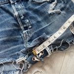 Samaria Leah Shorts corset back cut off denim levis womens Blue (size 27) summer Photo 5