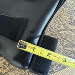 Ralph Lauren Kathrine Chelsey boot size 6 1/2 Black Leather / red in side Photo 2