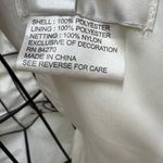 David's Bridal  Off-Shoulder White Wedding Dress Photo 12