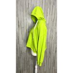 Anthropologie Saturday Sunday Women's Small Green Cropped Oversized Hoodie‎ Photo 4