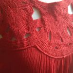 Jane and Delancey Anthropologie Women's Red Crepe Shift Dress Size XS Photo 1