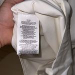 BCBGMAXAZRIA White romper  NEW off the shoulder flare arm peplum tiered detail Photo 4