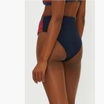 Beach Riot NWT Frida High Waist Bikini Bottoms Medium, SORBET SEA Photo 2