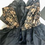 Jessica McClintock 80s Vintage 80s 90s Gunne Sax Metallic Bustier Prom/Party Poofy Dress Jrs sz 13 Photo 7