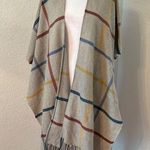 Acrylic Shawl Cape Red Photo 0