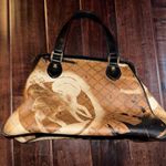 L.A.M.B. by Gwen Stefani Stencil  Satchel Luxury Designer Handbag Photo 6