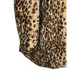 Dennis Basso Women Jacket Vintage Long Sleeve Faux Fur Animal‎ Print Coat Medium Photo 6