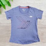 Helly Hansen  Shirt Women Small Sports Gym Top Petite Purple Boulder CO Dri Fit Photo 5