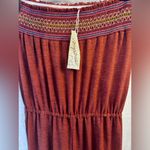 Mystree  Printed Boho Drawstring Romper Onesie Size Medium Photo 3