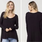 We The Free Free People  Malibu black thermal top S Photo 1