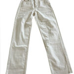 BDG Urban Outfitters  Pax High Waist Straight Leg Button-Fly Jeans Ivory … Photo 0