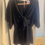 Buddy Love Stella elastic waist black romper Xsmall Size XS Photo 1