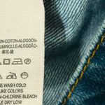 Free People Dreaming Of Denim Hendrix Bell Sleeve Boho Tunic Oversized Sz Small Photo 8