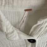 Free People Sunstreaks tie front shirt Photo 7