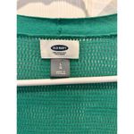 Old Navy  Open Front Cardigan Women's Large Green Cozy‎ Lounge Minimalist Photo 2