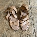 Rosegold Arden Ankle Strap Sandal Bisque Beige Nude 38.5 8.5 Tan Photo 1