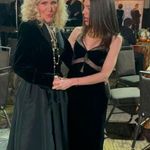 ZARA NWT LONG LACE VELVET DRESS SIZE S Photo 10