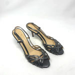 Kate Spade ‎ Shari Metallic Lizard-Print Sandal Photo 4