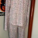 Just Be  Pink Animal Print Lounge Set Photo 6