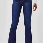 Spanx  Petite XS Flare Pull-On Stretch Denim Midnight Shade 70s High-Rise Boho Photo 0