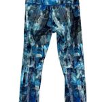 Lululemon Wunder Under Crop Leggings Womens 6 Hi Rise 21” Sun Dazed Multi Blue Photo 3