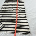 matty m NWT Sz Medium Sporty Midi Dress Heather Gray Grey White Stripes NEW Photo 3