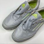 Adidas 3/$30 | Gray Neon Green Sneakers NO LACES Photo 1