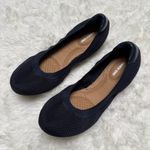 Lands' End Lands’ End Navy Blue Ballet Flats Size 7 Photo 0