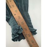 Scarlet Darkness Top Size Large Green Peasant Dark Romance Renaissance Goth Photo 12