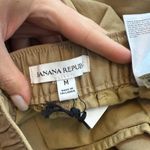 Banana Republic NWT  Linen Blend Khaki Utility Ankle Parachute Pants Size Med Photo 9