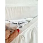 Juicy Couture High Waisted Pleated Skirt Tennis Short Liner White Women's Size M Photo 5
