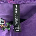 Torrid Lightly Lined Cotton Bralette Dino Party Purple Sz 1 Photo 1