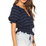 Tularosa Revolve Juliana Top Navy Blue Small Festival Boho $148 Summer Vacation Photo 4