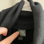 Wild Fable Ribbed Black Long Sleeve Turtleneck Dress Photo 2