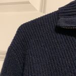 Brandy Melville  navy blue knit sweater Photo 1