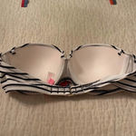 Victoria's Secret Victoria’s Secret stripe strapless bikini top 32B Photo 1