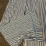 DKNY Blue Green Striped Sleep Pants Size Medium Photo 1