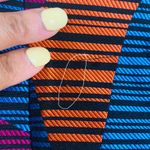 BCBGMAXAZRIA  Womens Geometric High Rise Waist Hot Pants Multicolor Shorts Size 0 Photo 2