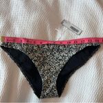 Everlane NWT Bikini Bottom Liberty Floral Navy White SwimSuit full coverage mod Photo 8