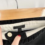 J.Crew Ruffled High Rise Shorts Cotton Stretch in Black Women's 10 Photo 5