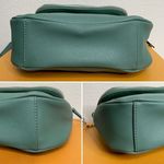 Dana Buchman  Green Faux Leather Front Flap Crossbody Bag Photo 12