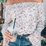 Essue Off The Shoulder Floral Top Photo 0