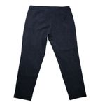 Eileen Fisher   Straight Pants Womens Large Texture Jacquard Black Straight Photo 5