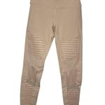 Alo Yoga Leggings Size Small High Waisted Light Pink Dusty Rose Moto Full Length Photo 1