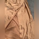 Hello Molly NWT  champagne satin dress medium/6 Photo 2
