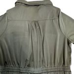 Always Indigo Shirt Dress Olive Green Button Front Belted Long Sleeve Size 1X Photo 10