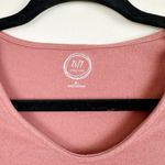 Maurice's 24/7 Bodysuit Women's Small Rose Pink Short Sleeve Snap Bottom Stretch Photo 2