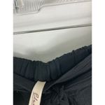 Elan Tie front Crinkle Side Slit Beach Pants Black Size Medium Photo 3