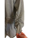 Juicy Couture 3/4 Sleeve Gray Full Zip Sweatshirt dress size L Photo 9