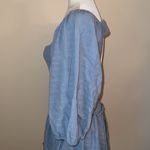 Free People Summer Picnic Mini Dress Blue Photo 6